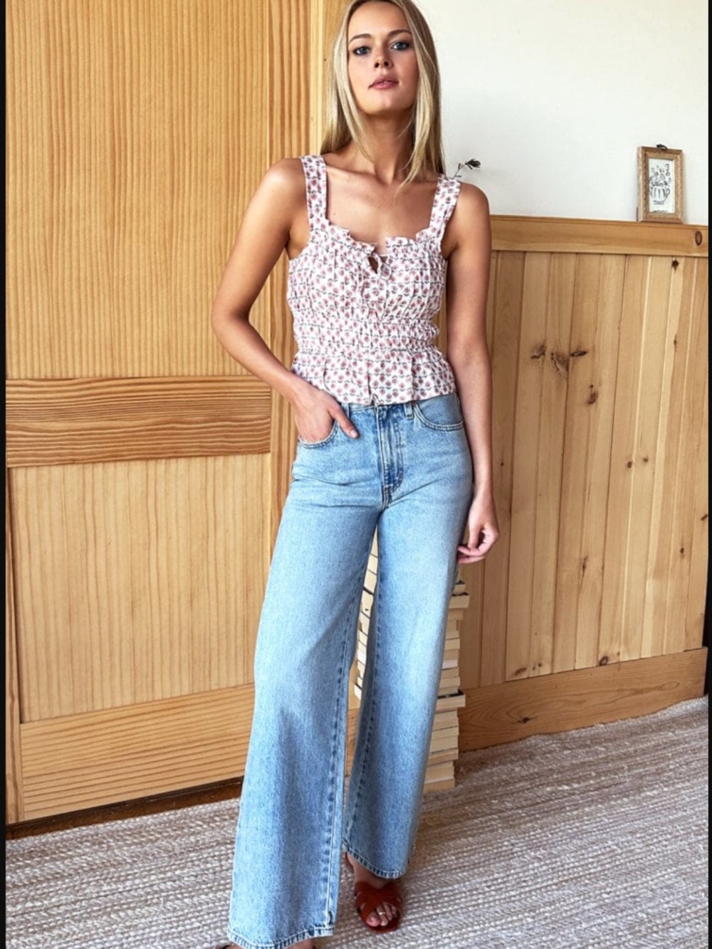 $118 XS NWT Emerson Fry Abelia Top
